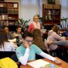 2017 &raquo; Mikołajkowe zmagania z komiksem 7a na warsztatach w Bibliotece Pedagogicznej